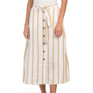 Cynthia Rowley Linen Skirt